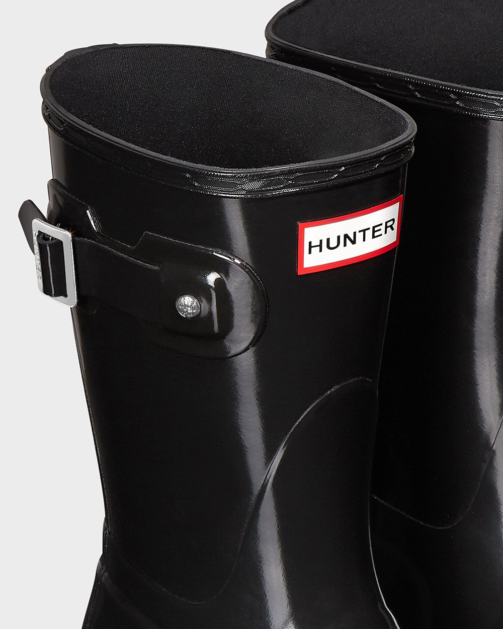 Botas De Cortas Original Gloss Hunter Mujer - Negros - 081527PZK